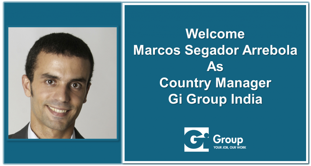 Marcos Segador joins Gi Group India