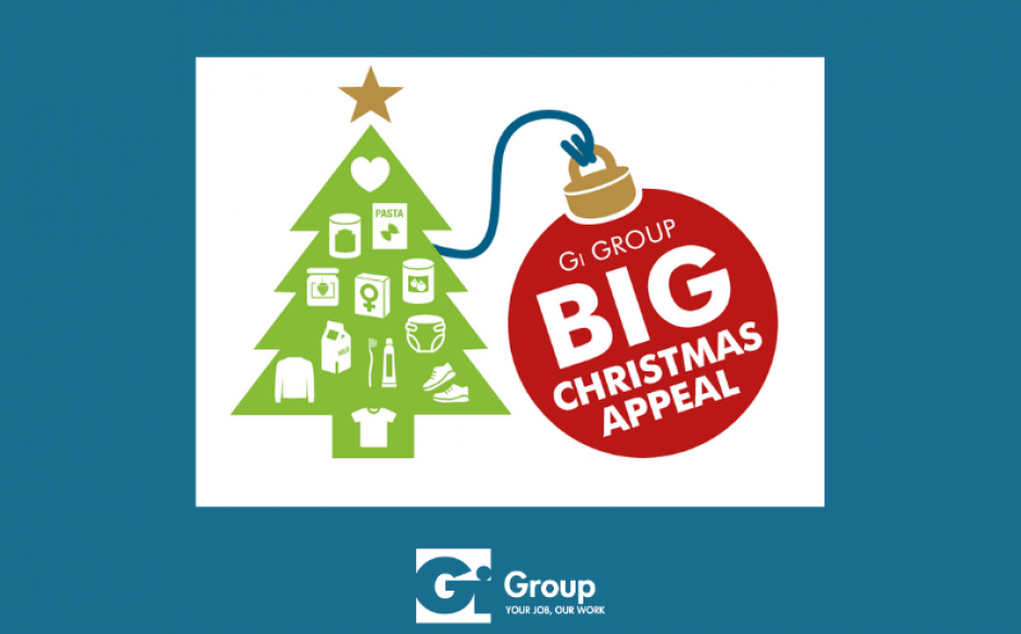 Big Christmas Appeal: Gi Group collaborates with local food banks to give people a better Christmas.
