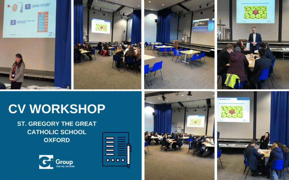 Gi GROUP HOSTS A CV WORKSHOP FOR YEAR 10 STUDENTS