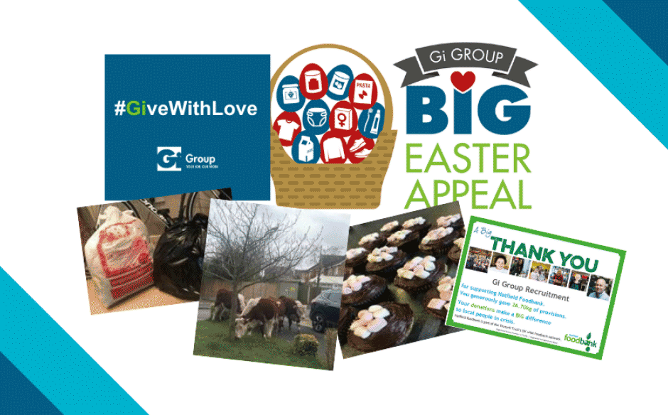 Big Easter Appeal – Gi Group keeps #GivingWithLove