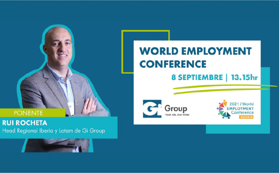 Rui Rocheta, Head Iberia & Latam de Gi Group, ponente en la World Employment Conference 2021