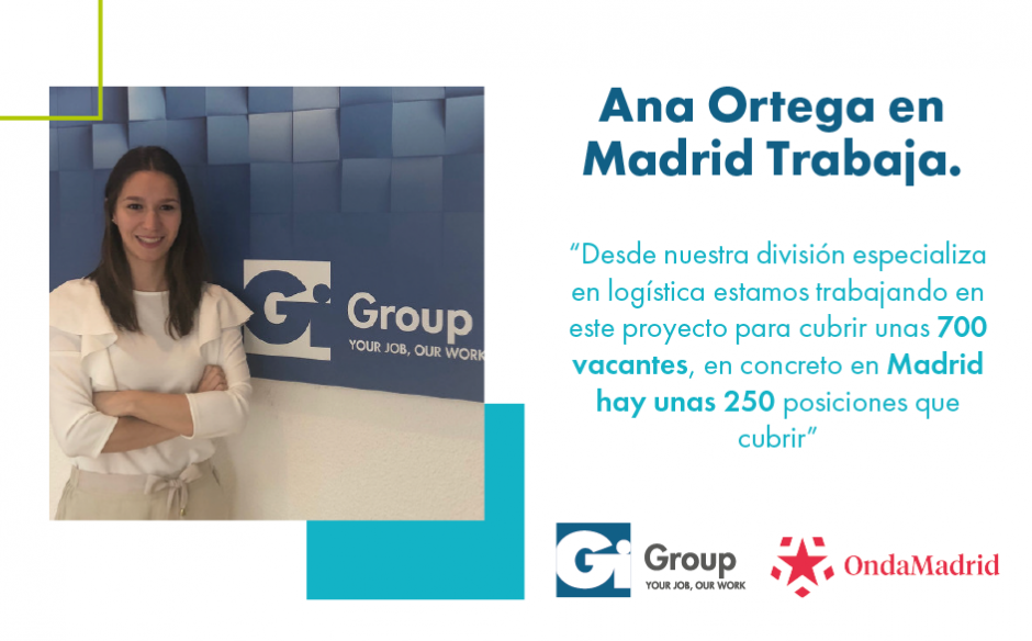 Entrevista a Ana Ortega, Hub Manager de Gi Group en Onda Madrid