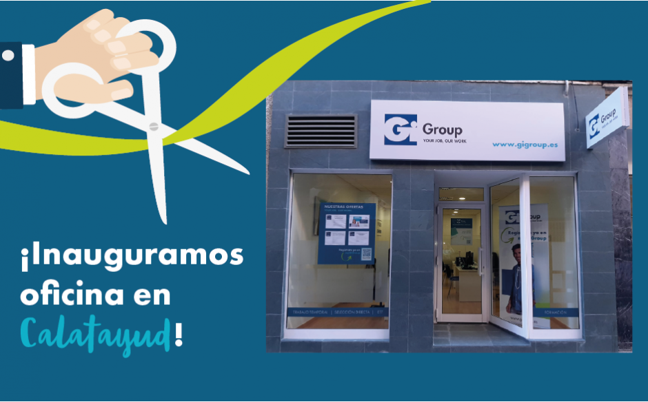 En Gi Group inauguramos nueva oficina en Calatayud